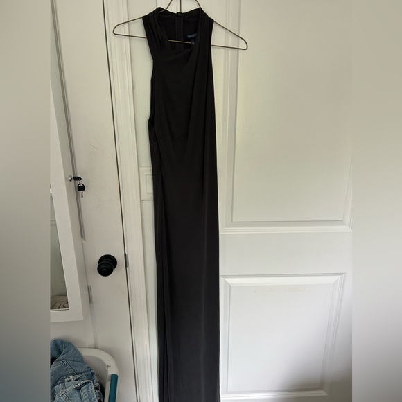 Scoop halter neck gray maxi - Picture 4 of 4